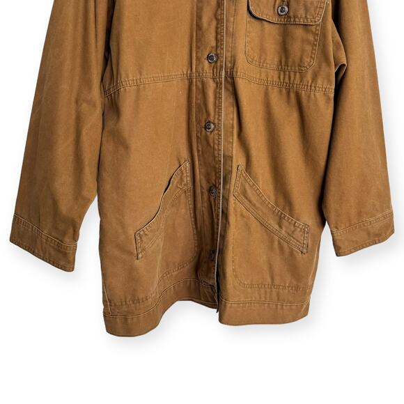 Vintage Dockers Levi's Khaki Barn Chore Workwear Coat Men's Size S - Picture 4 of 15